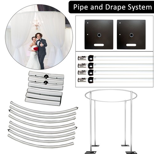 Pipe and drape - and,