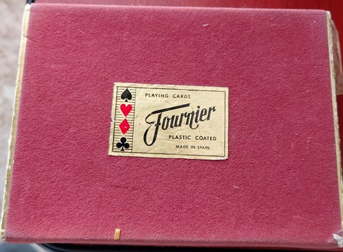 Fournier vintage playing cards - fournier,