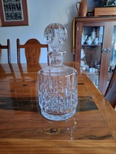 Crystal decanter with stopper
