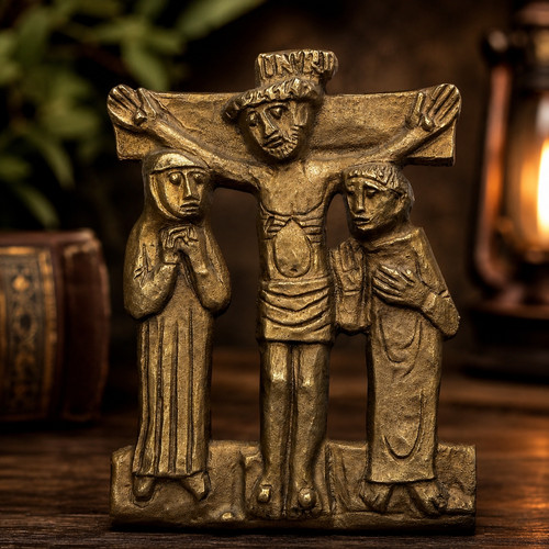 Vintage german crucifix - vintage,