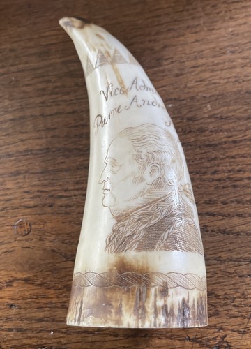 Vintage scrimshaw resin - vintage,