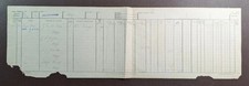 1954 Great Northern Railway Ballyshannon to Pettigo Railway Goods Invoice