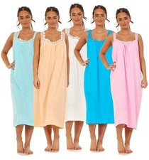 Ladies Plain Nightdress 100%