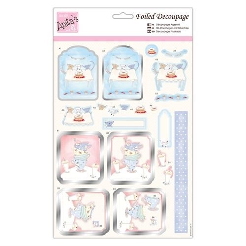Anita foiled decoupage - anita's,