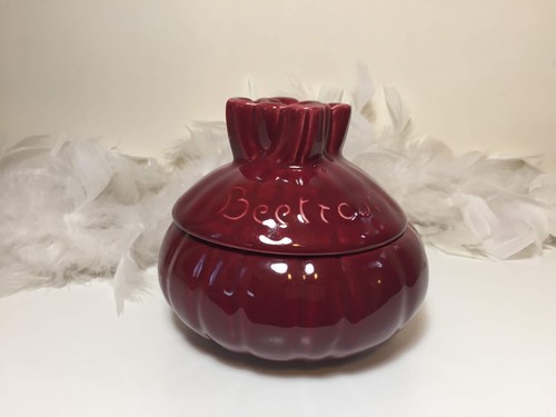 Beetroot shape jar red - beetroot, jar,