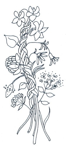 Embroidery transfer iron - iron, on