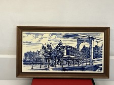 Vintage Hand painted Wood
