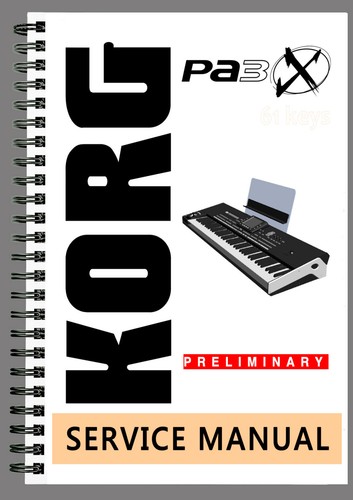 Korg pa3x service - korg,