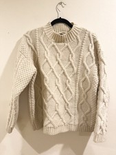 Drake's Ivory Mock Neck