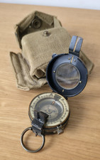 WW2 Compass & Pouch. Dated 1940