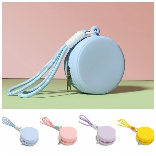 Silicone earphone bag round - silicone,