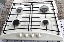 Neff Gas Hob, White 4 burner