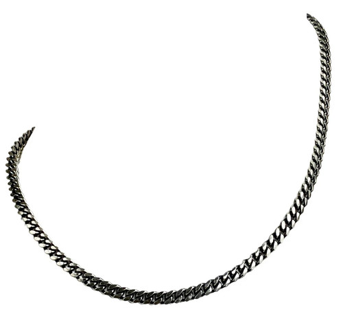 Serge denimes silver - silver, curb