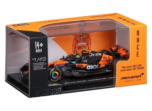 Lando norris bburago - lando,