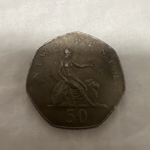 1978 50p coin - ,, circulated,