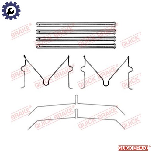 Accessory kit disc brake pad - accessory,