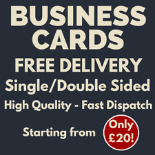 Business Cards Printed Full