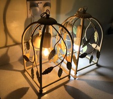 Pair of  French Toleware Cage