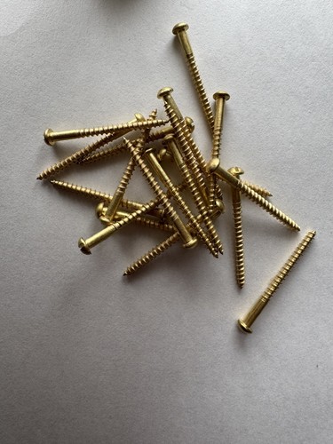 Brass round head - round,