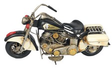 37CM CLASSIC INDIAN MOTORCYCLE MOTORBIKE TIN PLATE METAL DECORATIVE MODEL