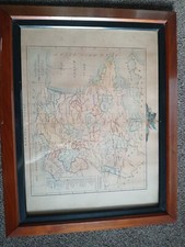 Vintage French France Map