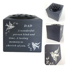 Slate Grey Memorial Flower