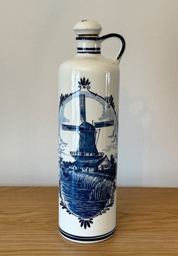 Delft blue bols - blue, decanter