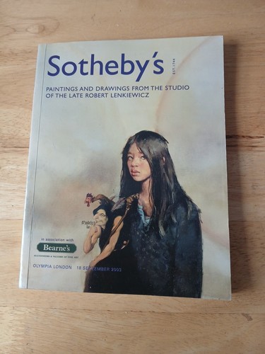 Sotheby auction book - auction,