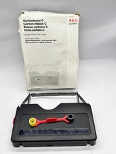 VINTAGE AEG OLYMPIA CARBON RIBBON C TYPEWRITER IN BOX BLACK INK