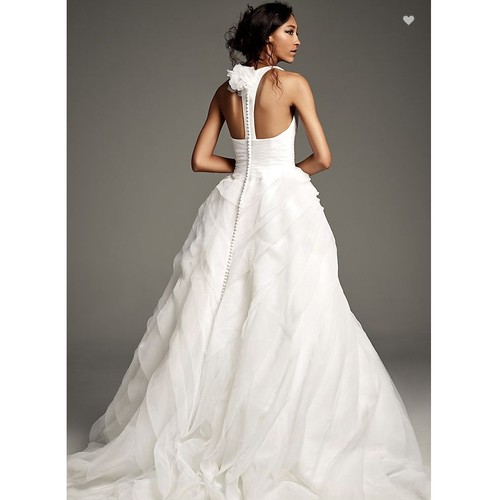 Vera wang tiered - vera, organza