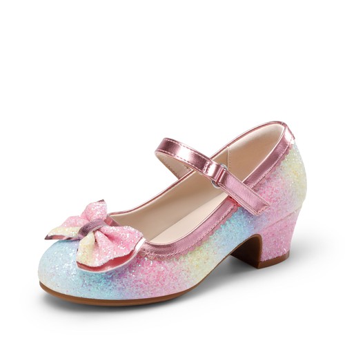Girls glitter dress pumps - girls,