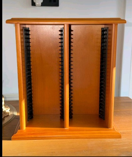 Vintage wooden storage rack - storage,