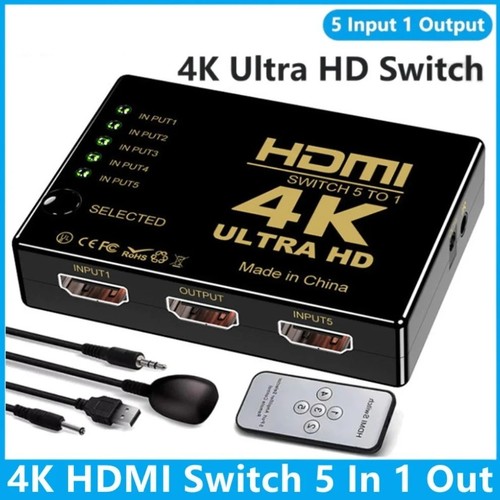 Hdmi switch switcher - switch, 5