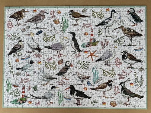 Jigsaw otter house 500 - otter, piece