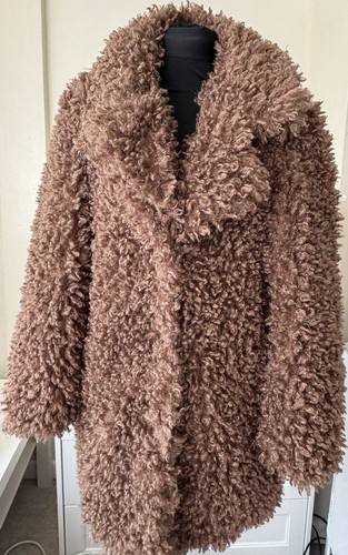 Zara brown faux - faux, fur