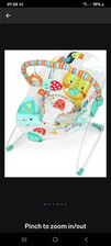 Chad Valley Jungle And Friends Delux Baby Bouncer