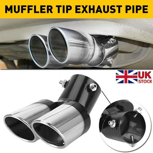 Curved car tailpipe - curved,