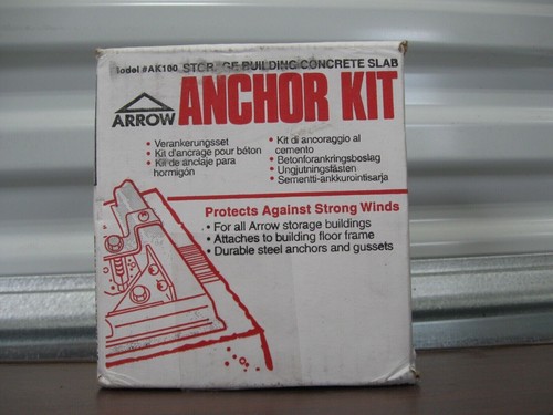 Arrow shed ak100 concrete - arrow,