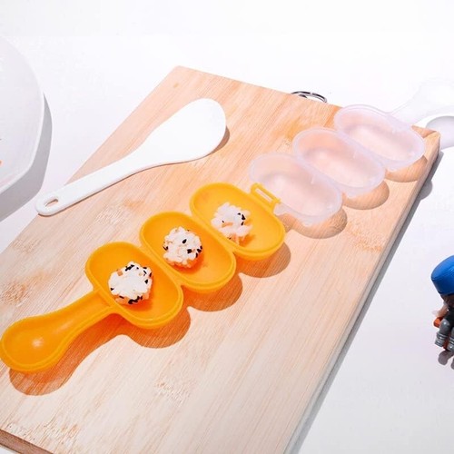 Diy rice ball - ball, set