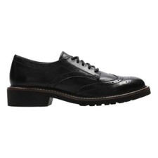 Clarks Ladies Girls Black