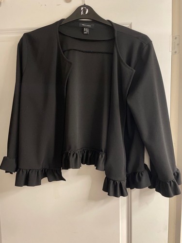 New look black shrug - black, 16