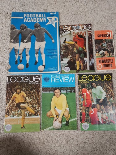 Six vintage football - vintage,