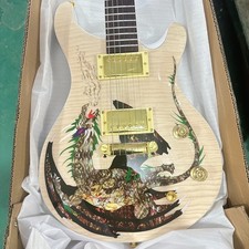 PRS Gray Flame Top Dragon