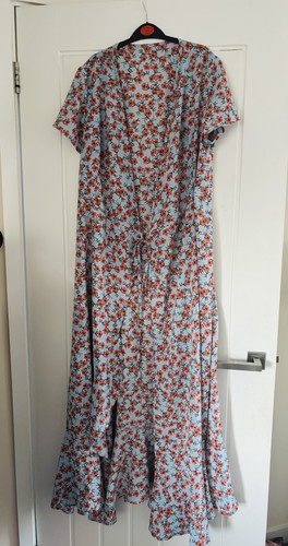 Shein floral wrap maxi - floral,