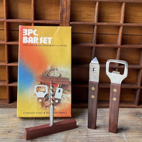 Vintage three piece bar set - vintage, 3