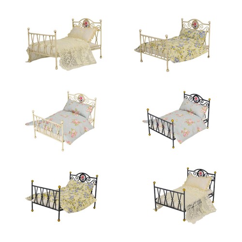 Dollhouse bed mini - dollhouse,