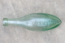 VINTAG c1870s WITHY BATH STEAM POWER SUPERIOR AERATED WATER 10oz HAMILTON BOTTLE