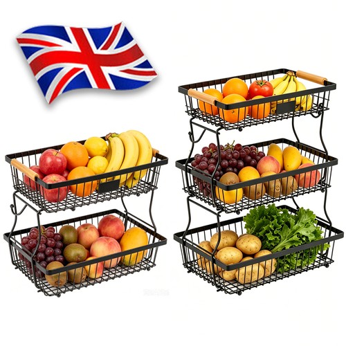 Tier metal fruit basket - tier,