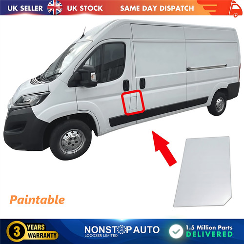 Fuel flap cap - cover, paintable
