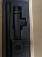 Bath Store . Matt Black 1 1/4” Telescopic Basin Trap . 